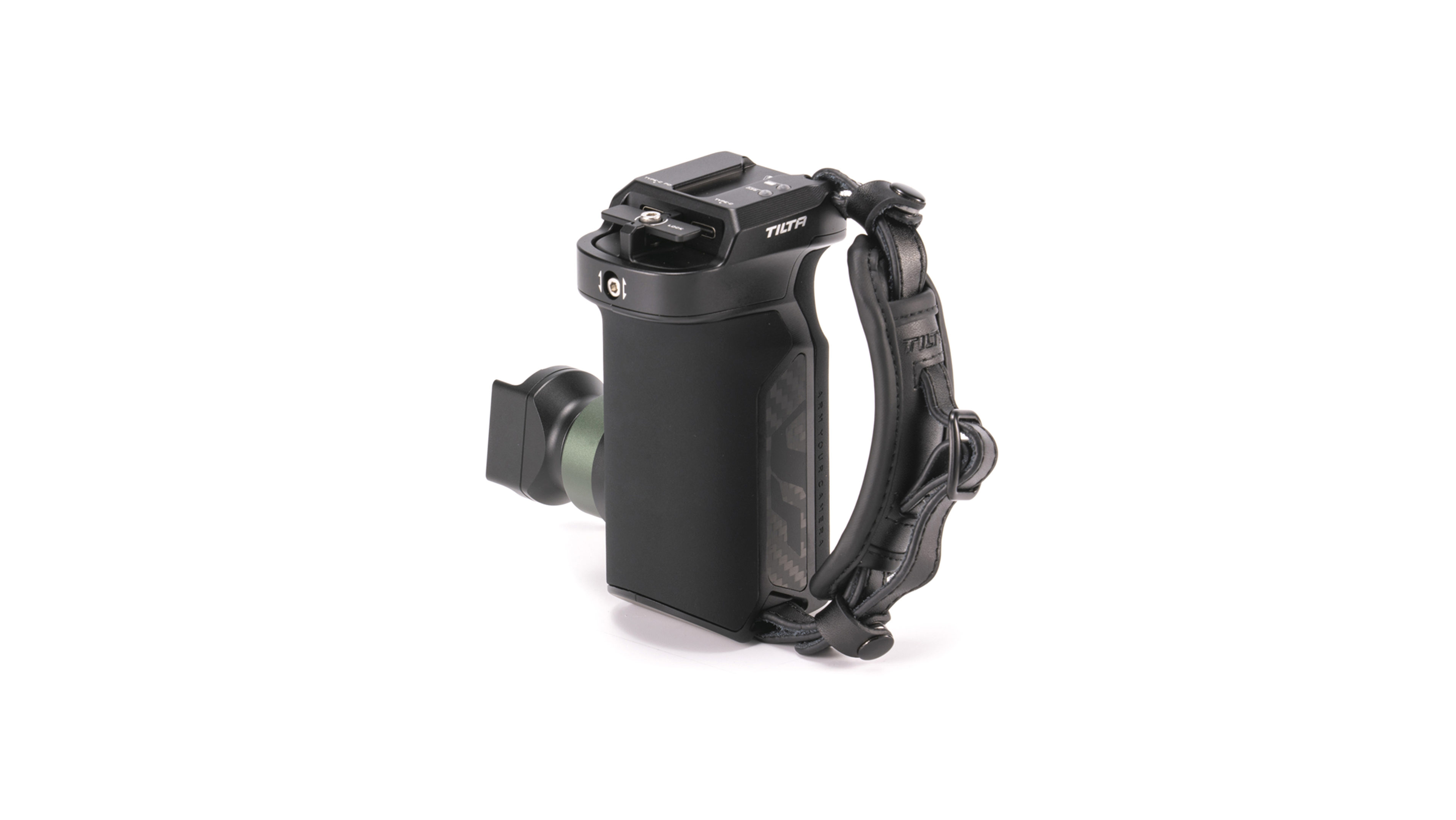 ビデオカメラ Tilta Left Side PD Handle Type VIII Tilta Left Side PD Handle with Run/Stop Type VIII - Black | Tilta