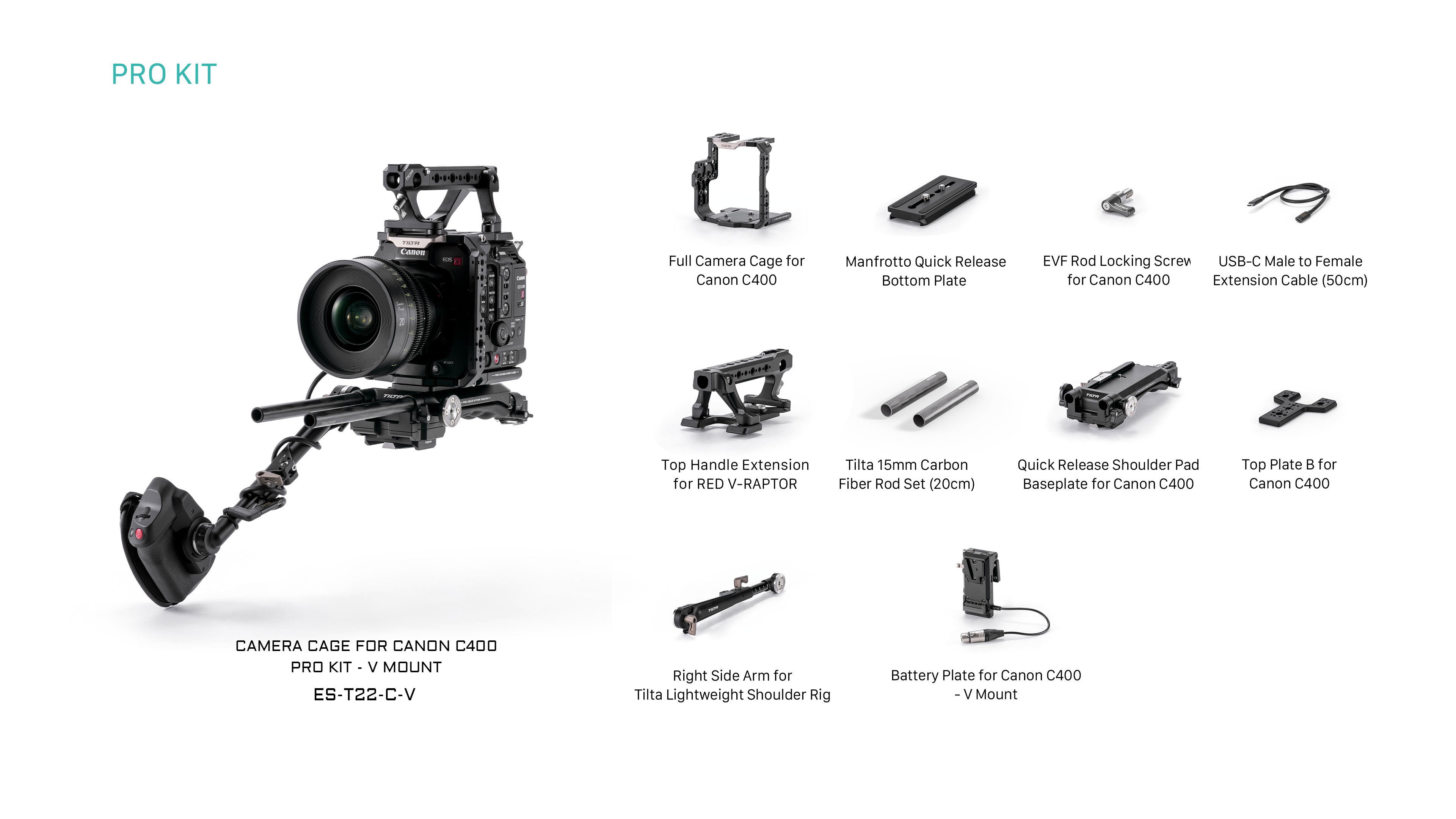 Camera Cage for Canon C400 Pro Kit