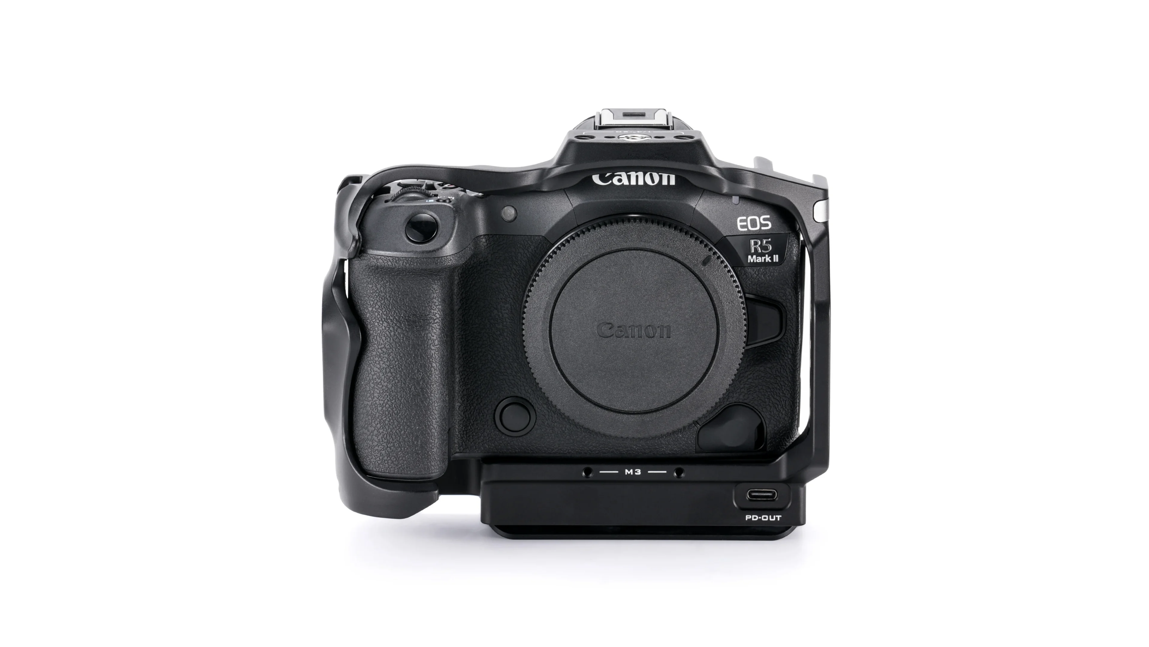 Full Camera Cage with Cooling System for Canon R5 Mark II – Black | Tilta