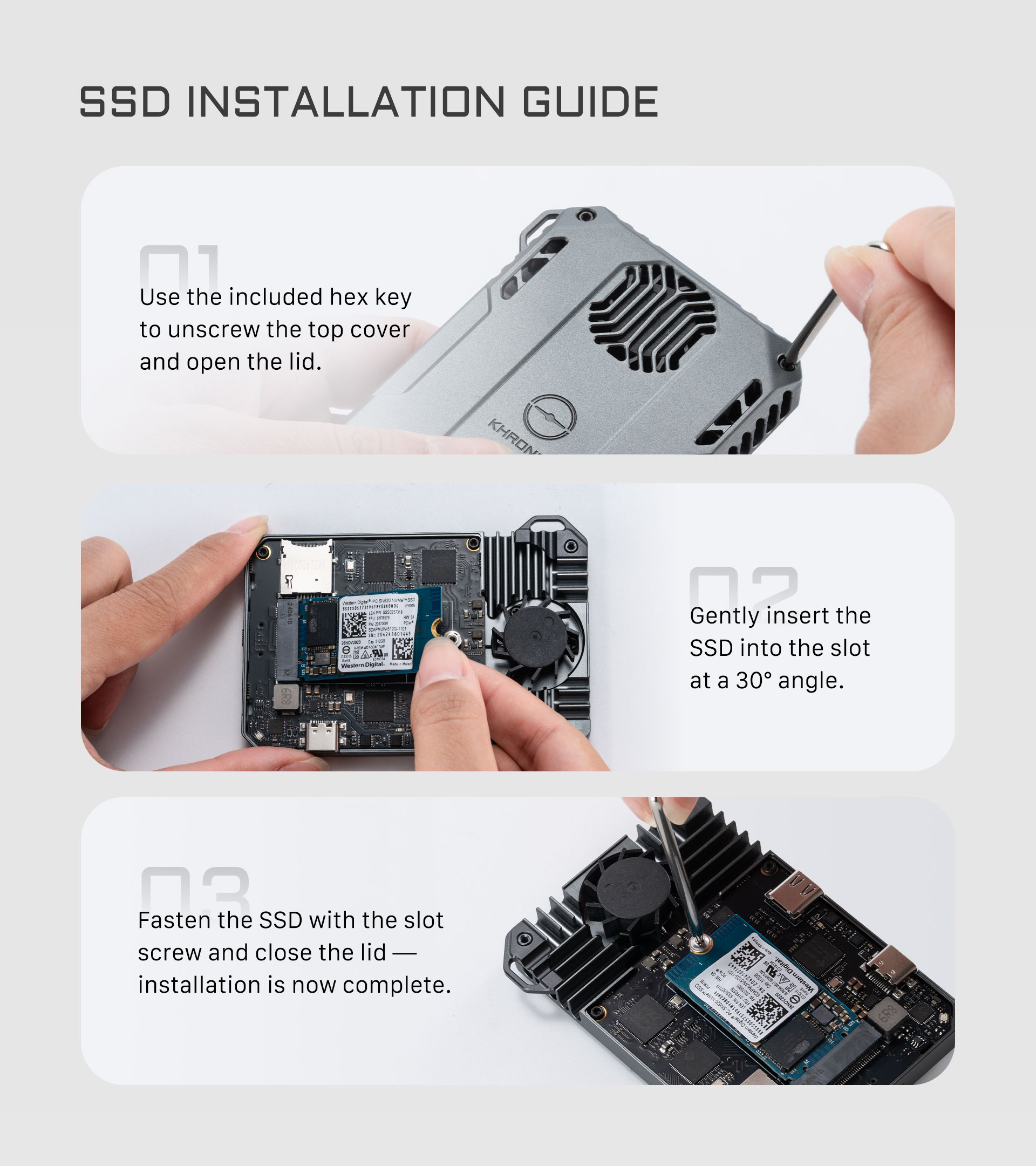 Khronos Cooling Storage System for iPhone
