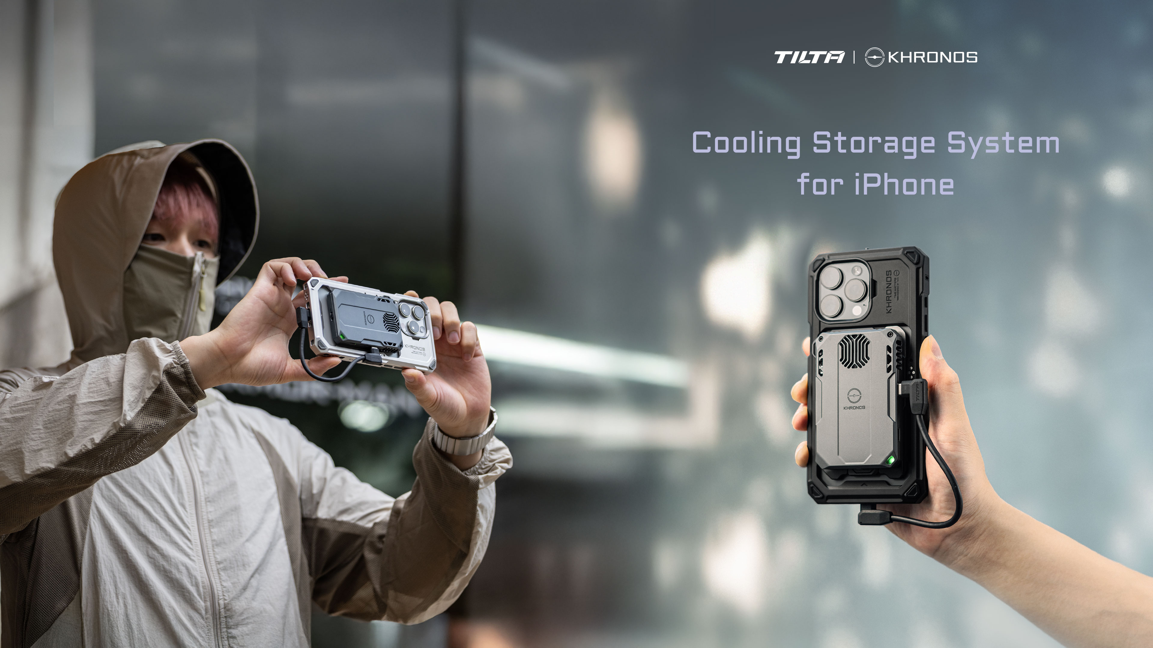 Khronos Cooling Storage System for iPhone