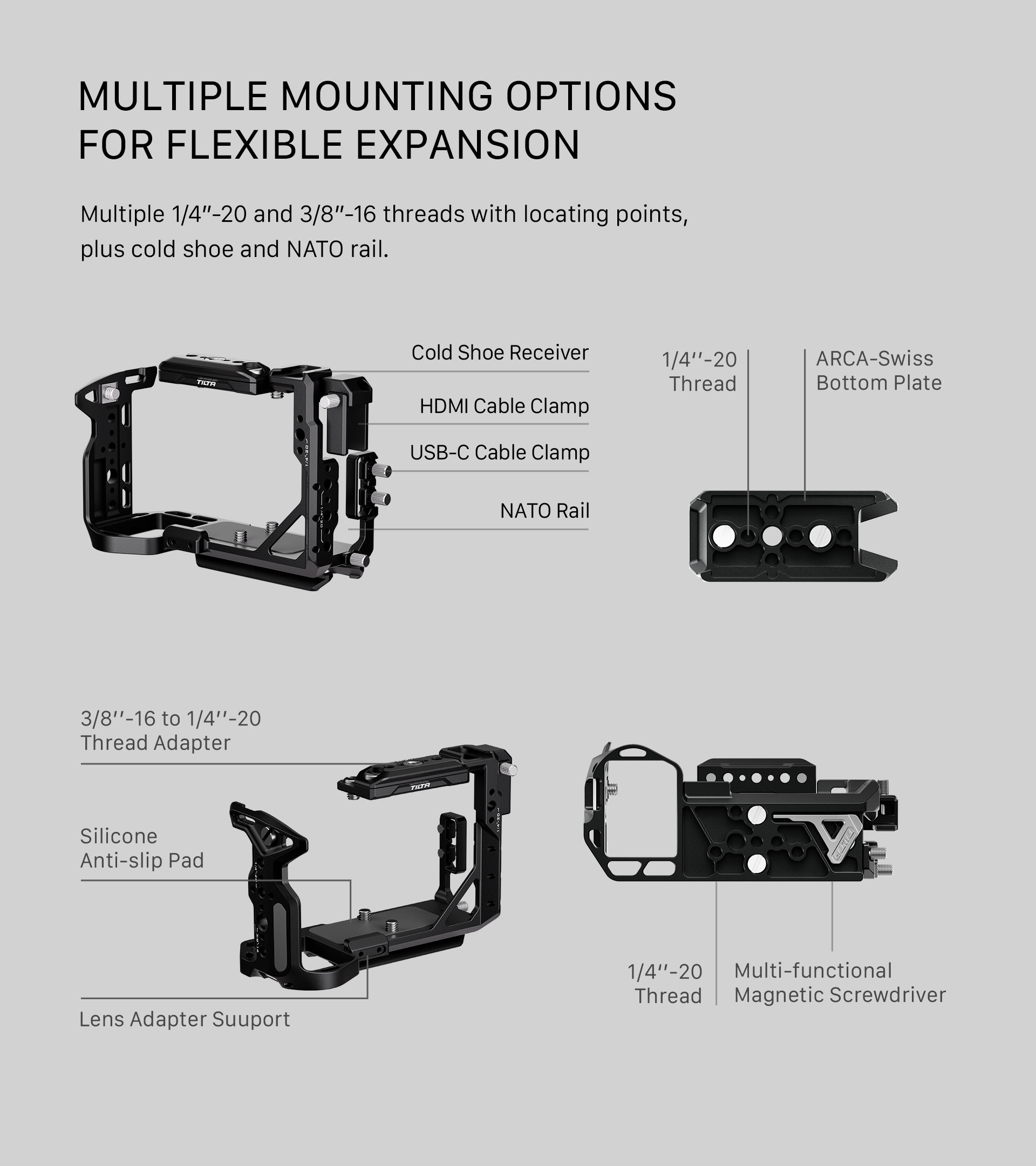 Full Camera Cage for Sony FX2