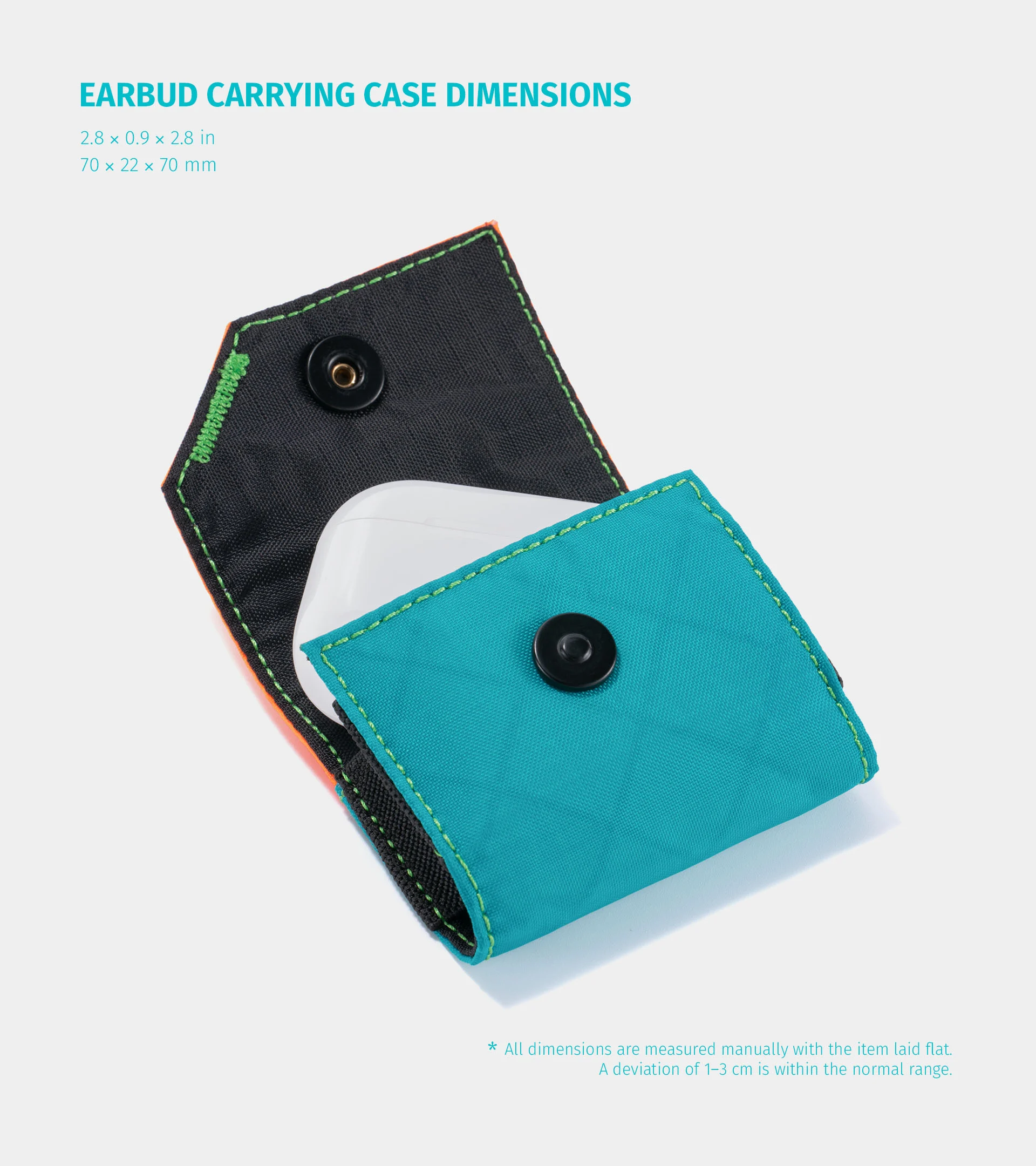 Fe Ecopak Earbud Carrying Case