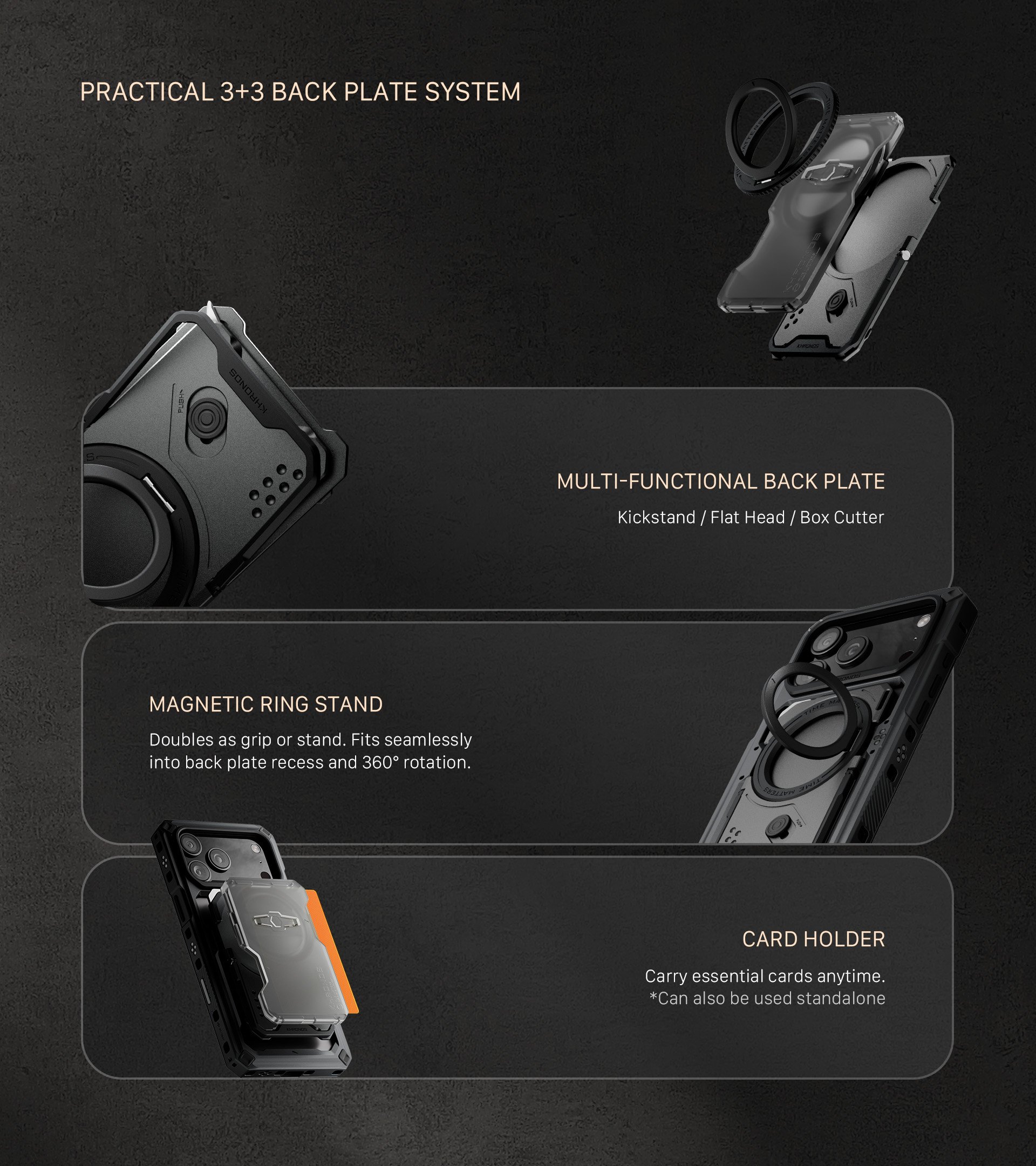 Khronos iPhone 17 Pro/Pro Max Street Snap Kit