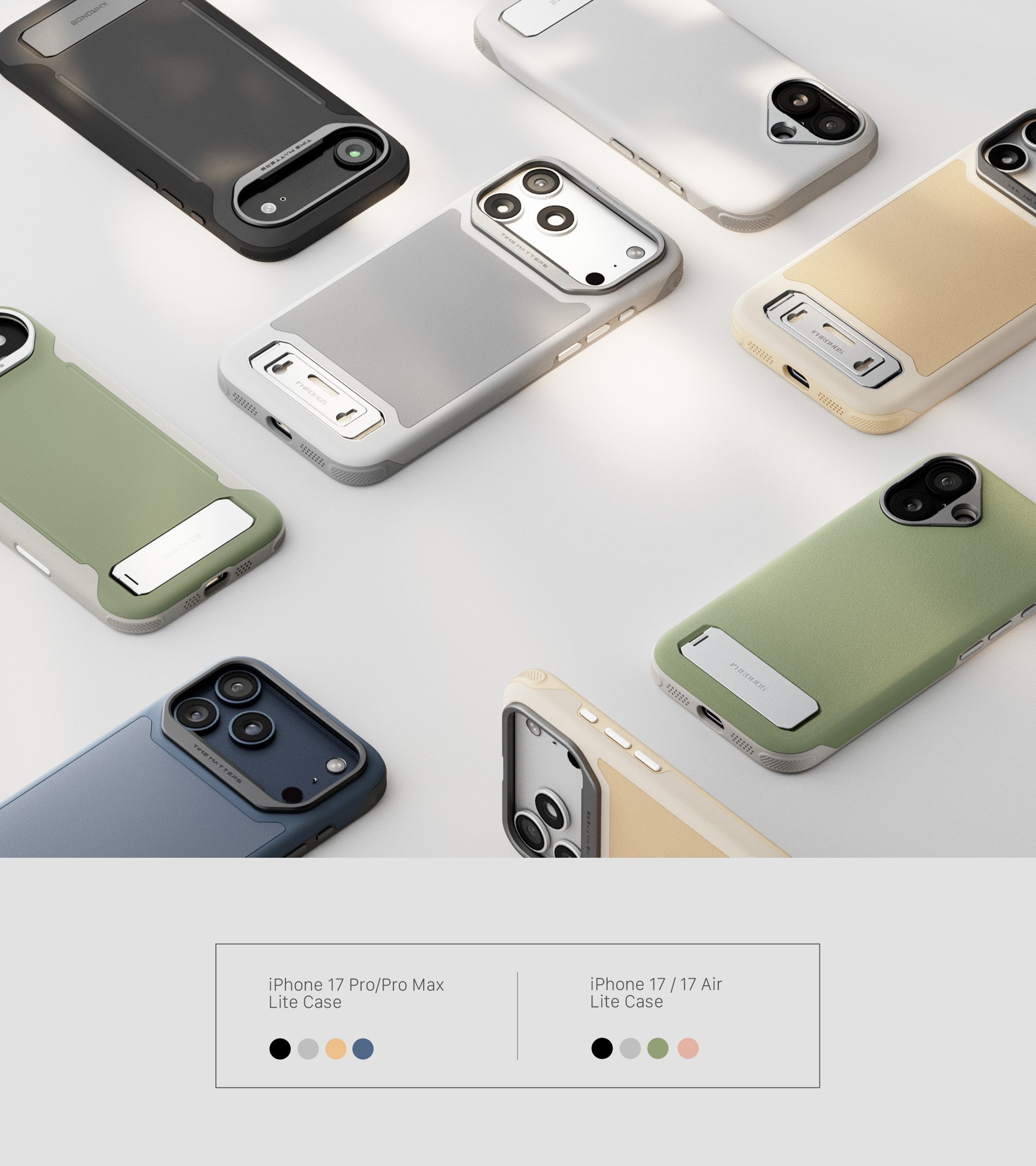 Khronos Lite iPhone 17 Pro/Pro Max Case