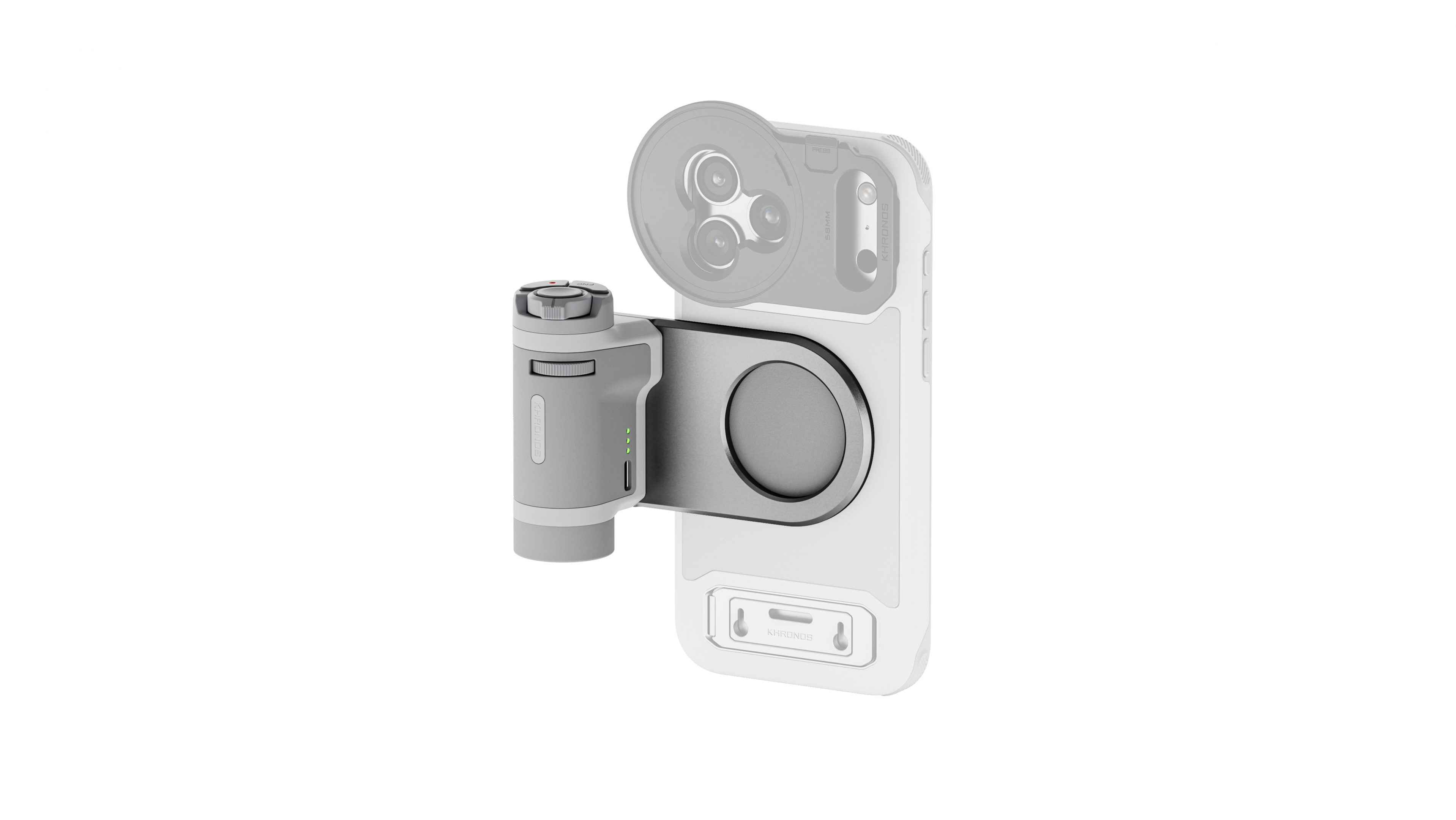 Khronos Lite Control Handle with Magnetic Mount Kit for iPhone | Tilta
