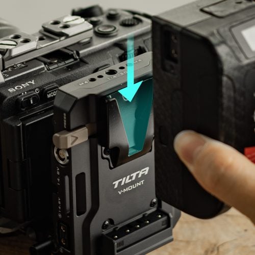 Tilta Mini PD V Mount Battery Plate with Adjustable ARCA Receiver