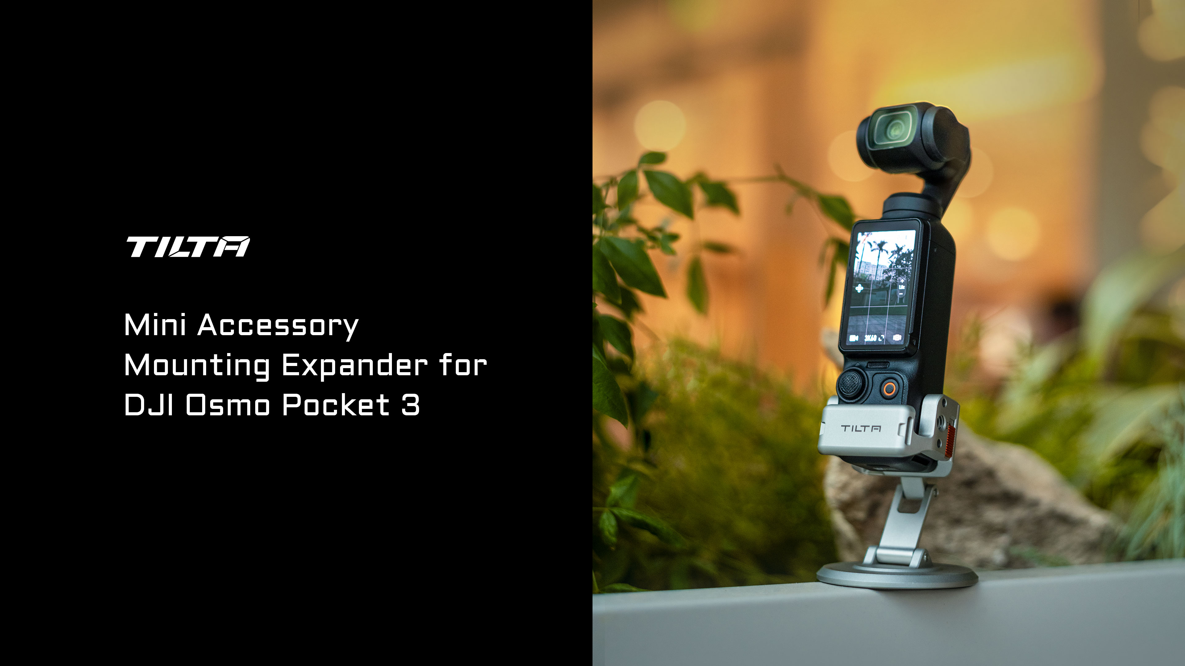 Magnetic Accessory Mounting Kit for DJI Osmo Pocket 3 – Titanium White