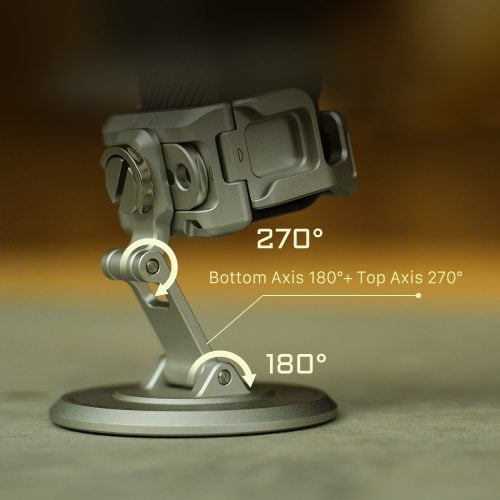 Magnetic Accessory Mounting Kit for DJI Osmo Pocket 3 – Titanium White Magnetic Accessory Mounting Kit for DJI Osmo Pocket 3 – Titanium White