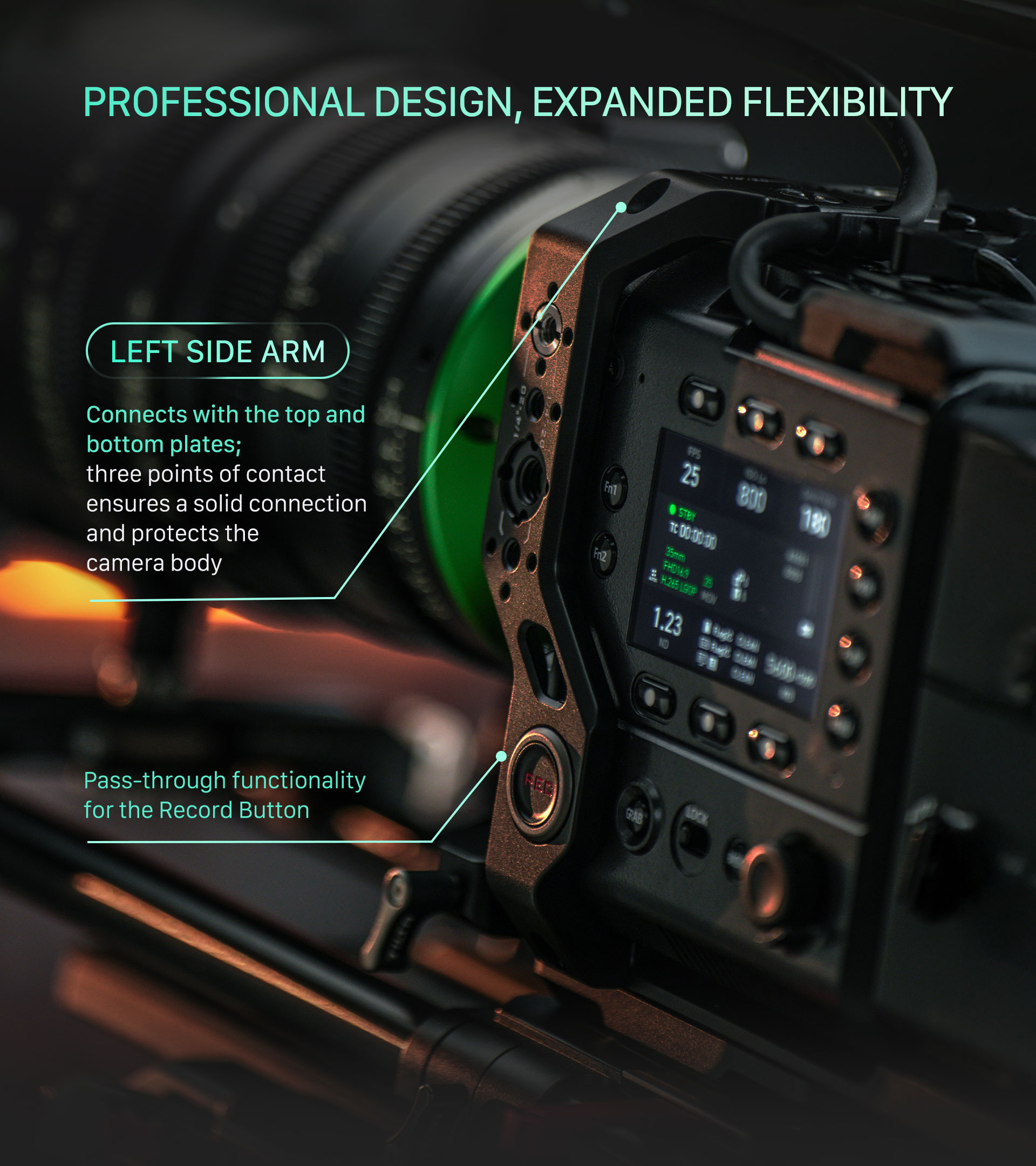 Full Camera Cage for Fujifilm GFX ETERNA