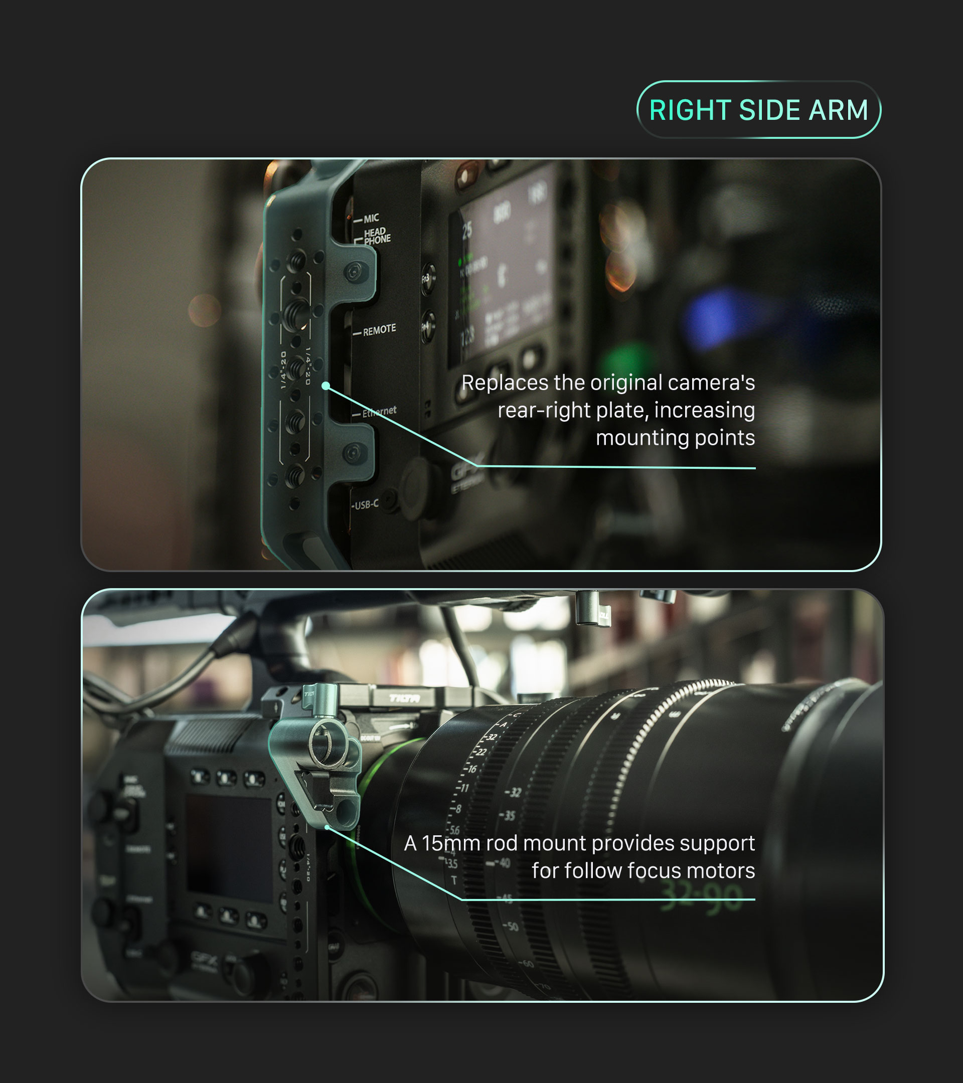 Full Camera Cage for Fujifilm GFX ETERNA