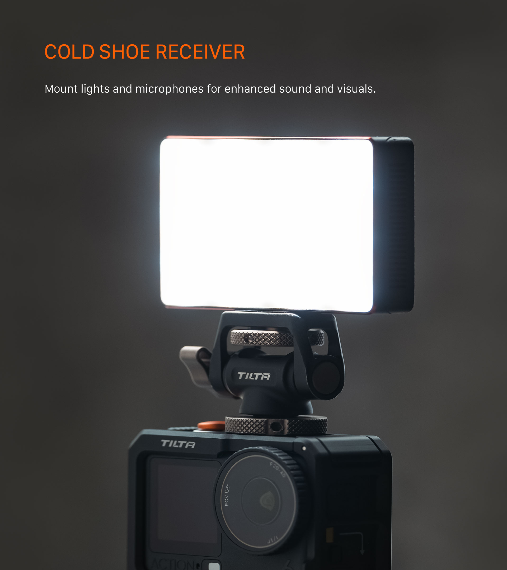 Camera Cage for DJI Osmo Action 6 Base Kit