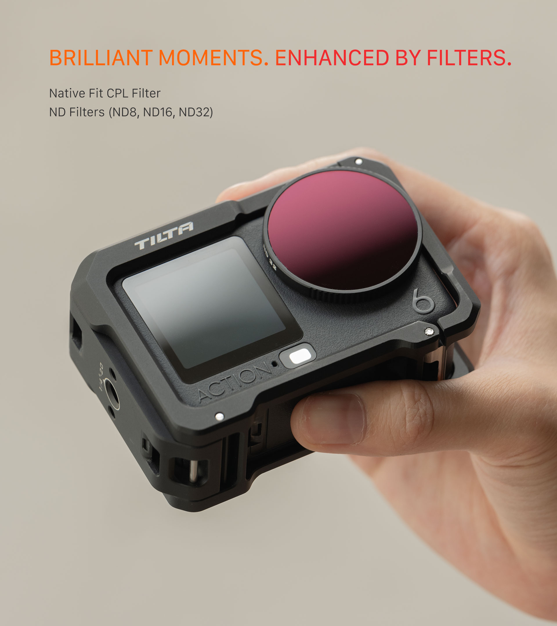 Camera Cage for DJI Osmo Action 6 Base Kit