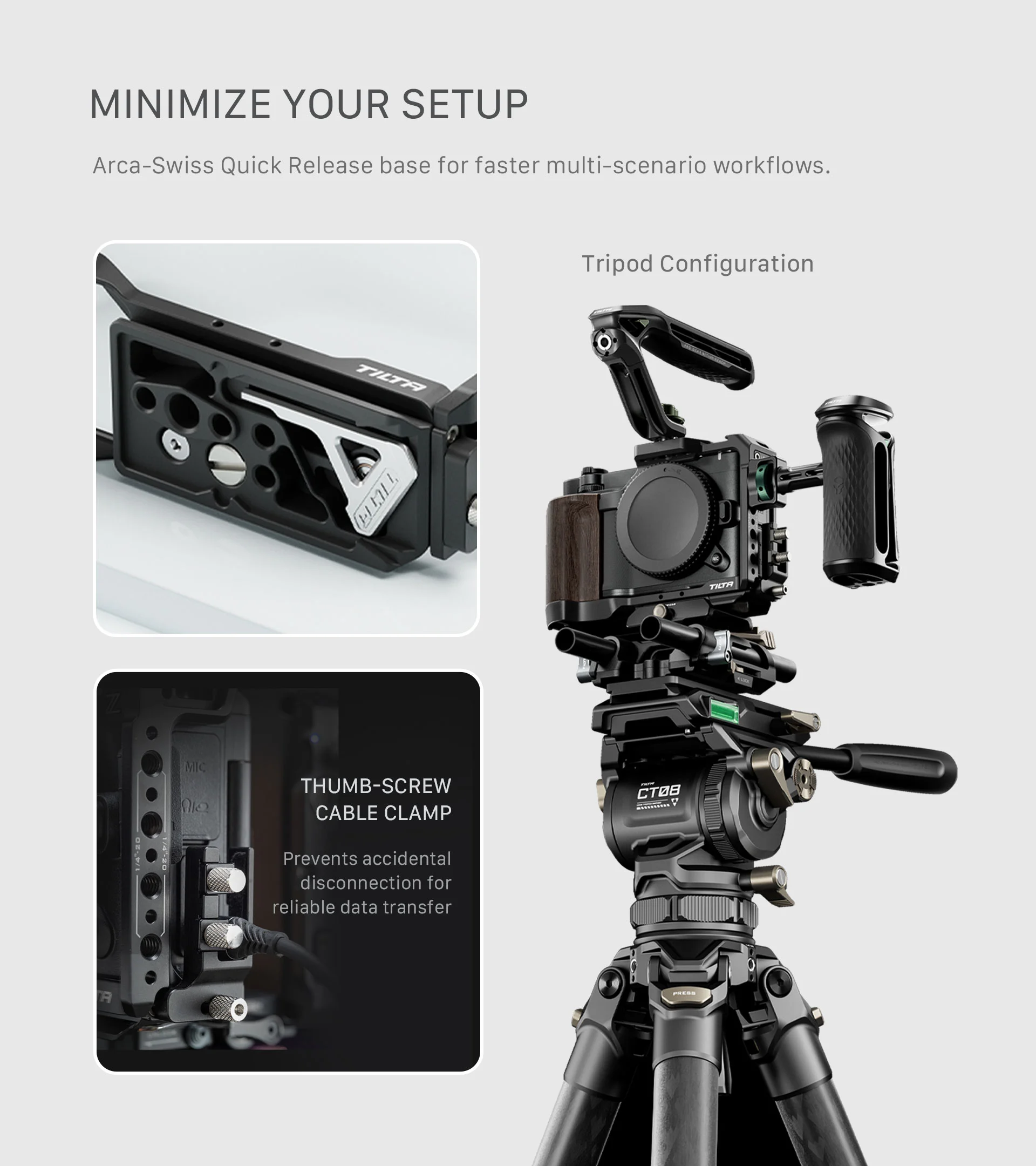 Full Camera Cage for Nikon ZR – Black