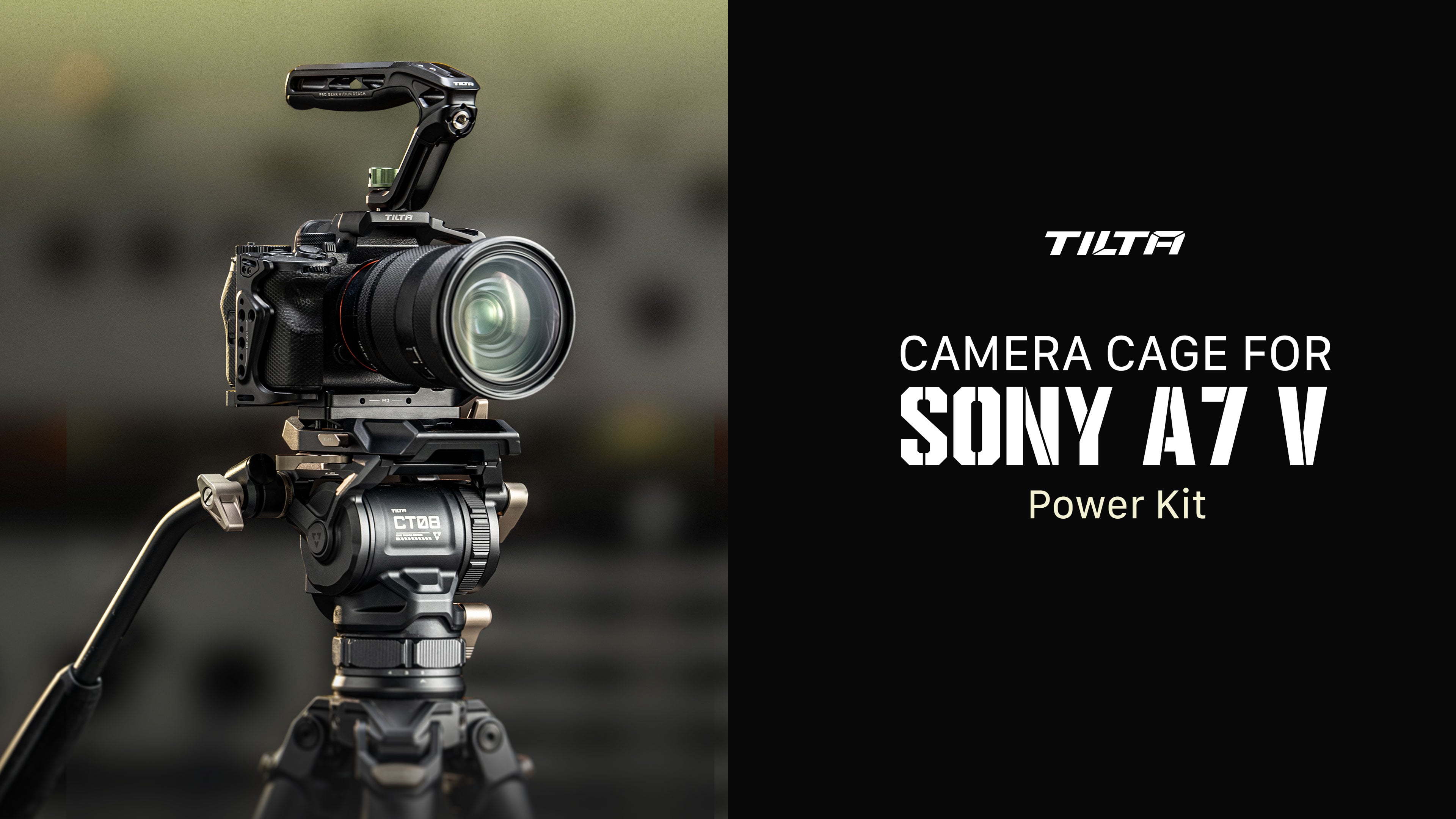 Camera Cage for Sony Alpha 7 V Power Kit – Black