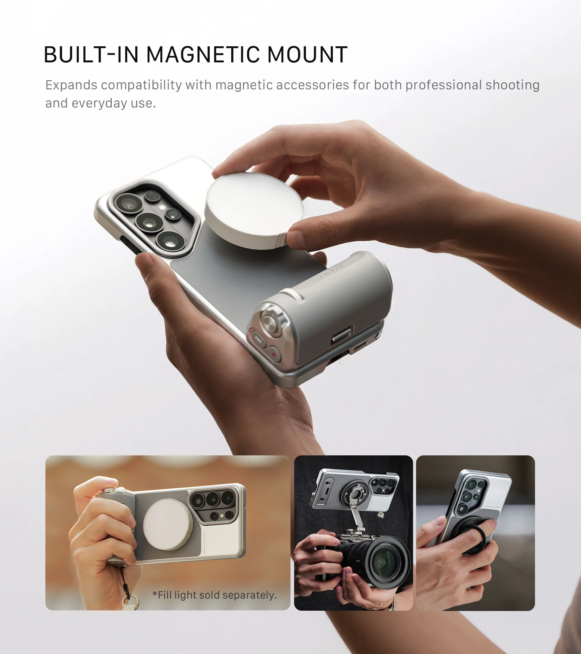 Khronos Lite Galaxy S26 Ultra Creator Kit – Silver