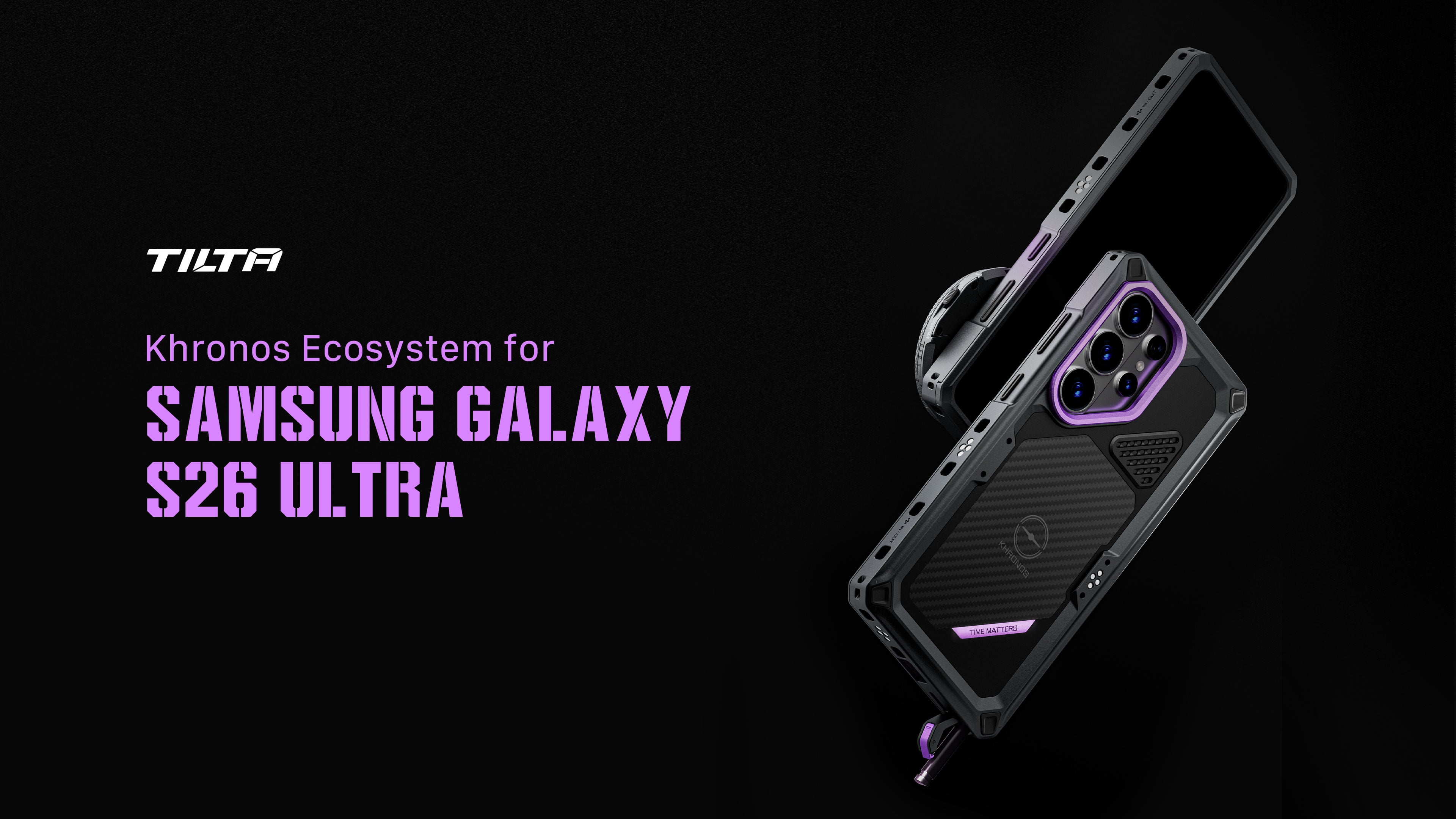 Khronos Galaxy S26 Ultra Case – Space Grey