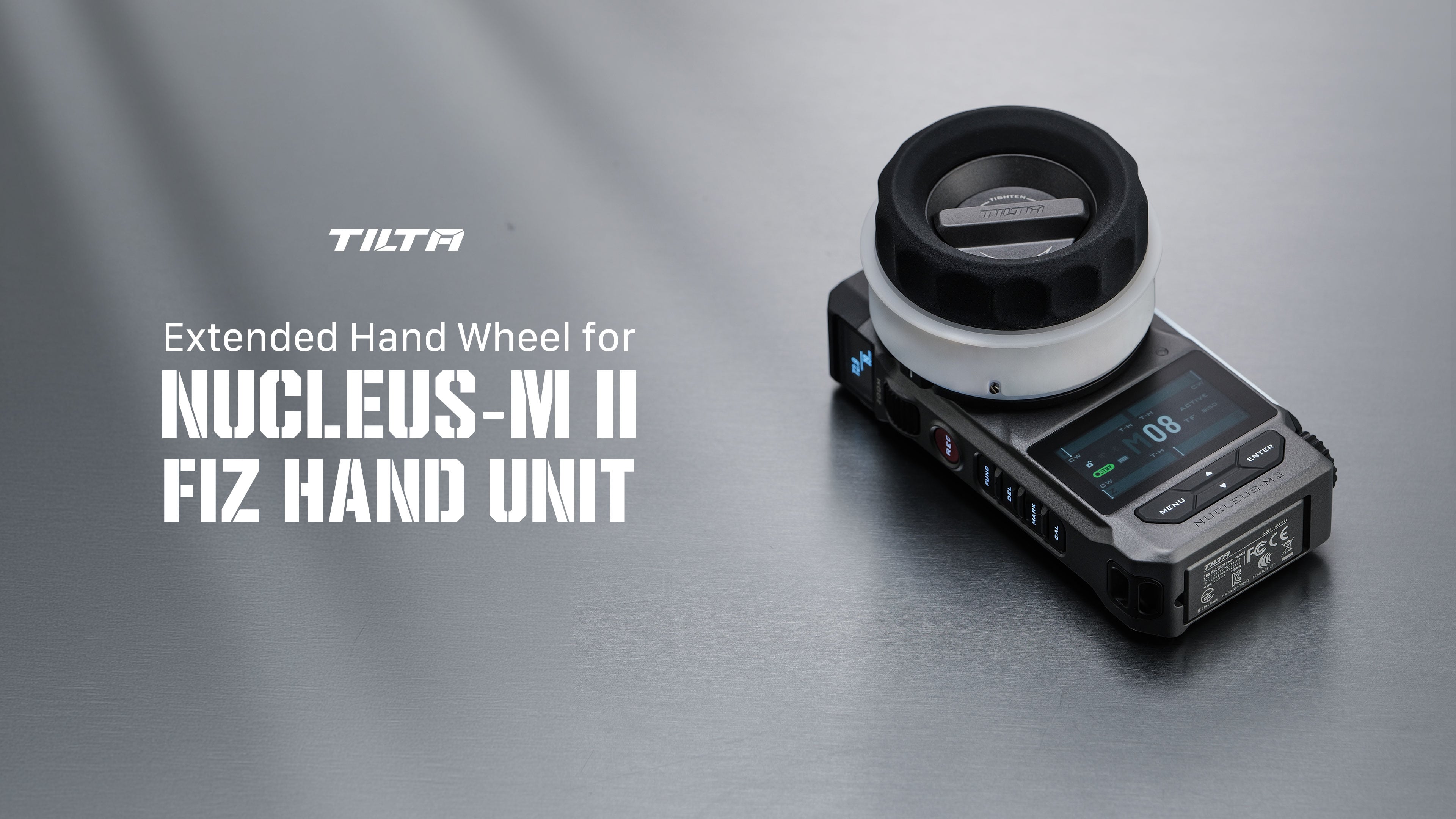 Extended Hand Wheel for Nucleus-M II FIZ Hand Unit