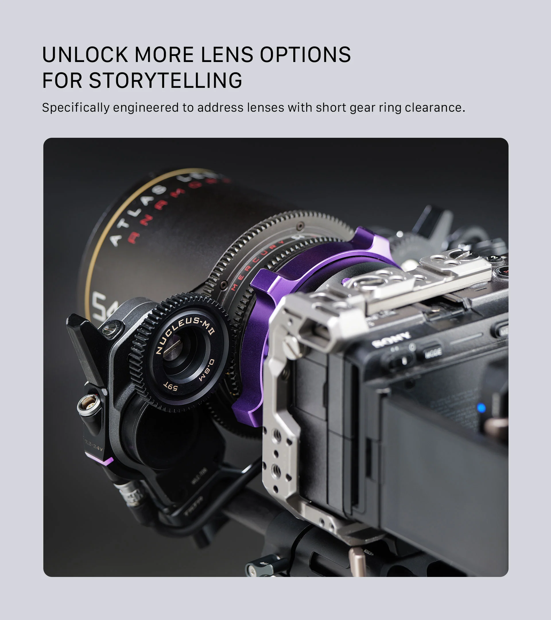 Nucleus-M II Extended Mod Motor Gear