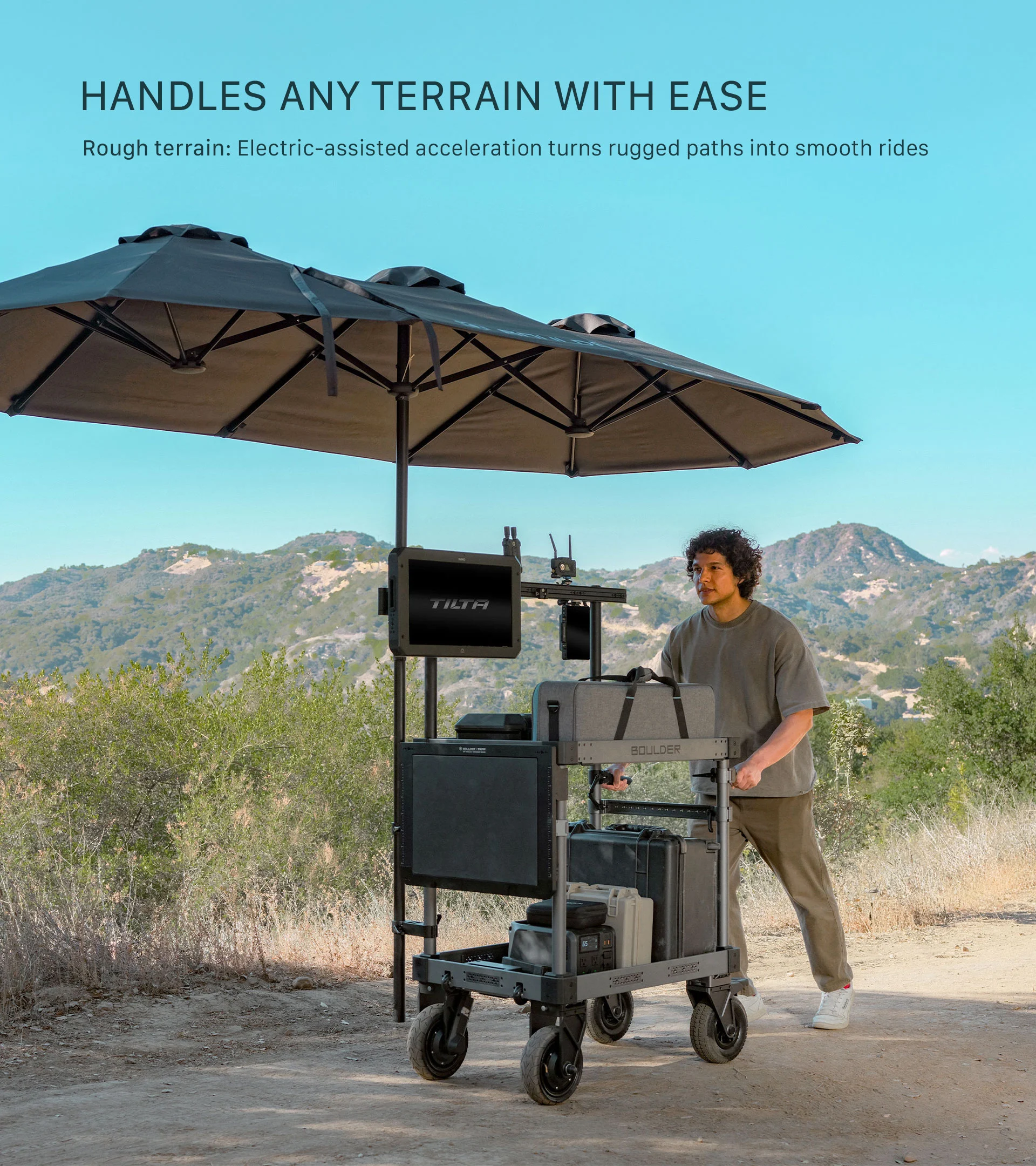 Motorized Control Kit for Boulder Camera Cart