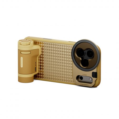 Khronos Lite x On the Roam iPhone 17 Pro Max Creator Kit – Gold Khronos Lite x On the Roam iPhone 17 Pro Max Creator Kit – Gold