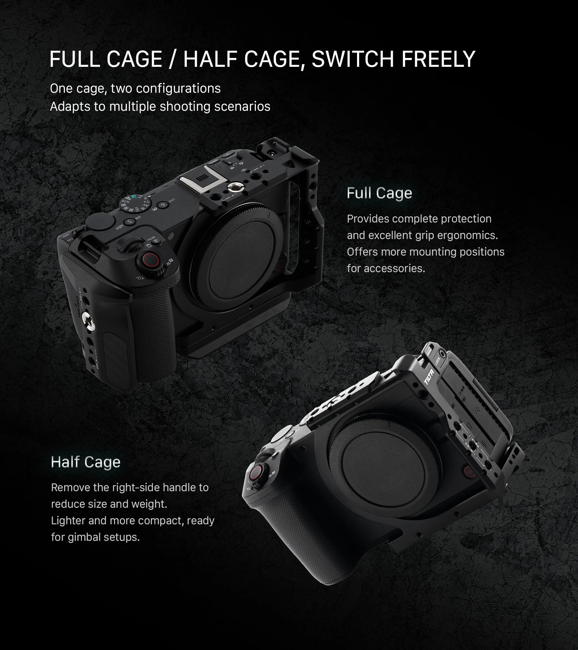 Camera Cage for Canon R6 V