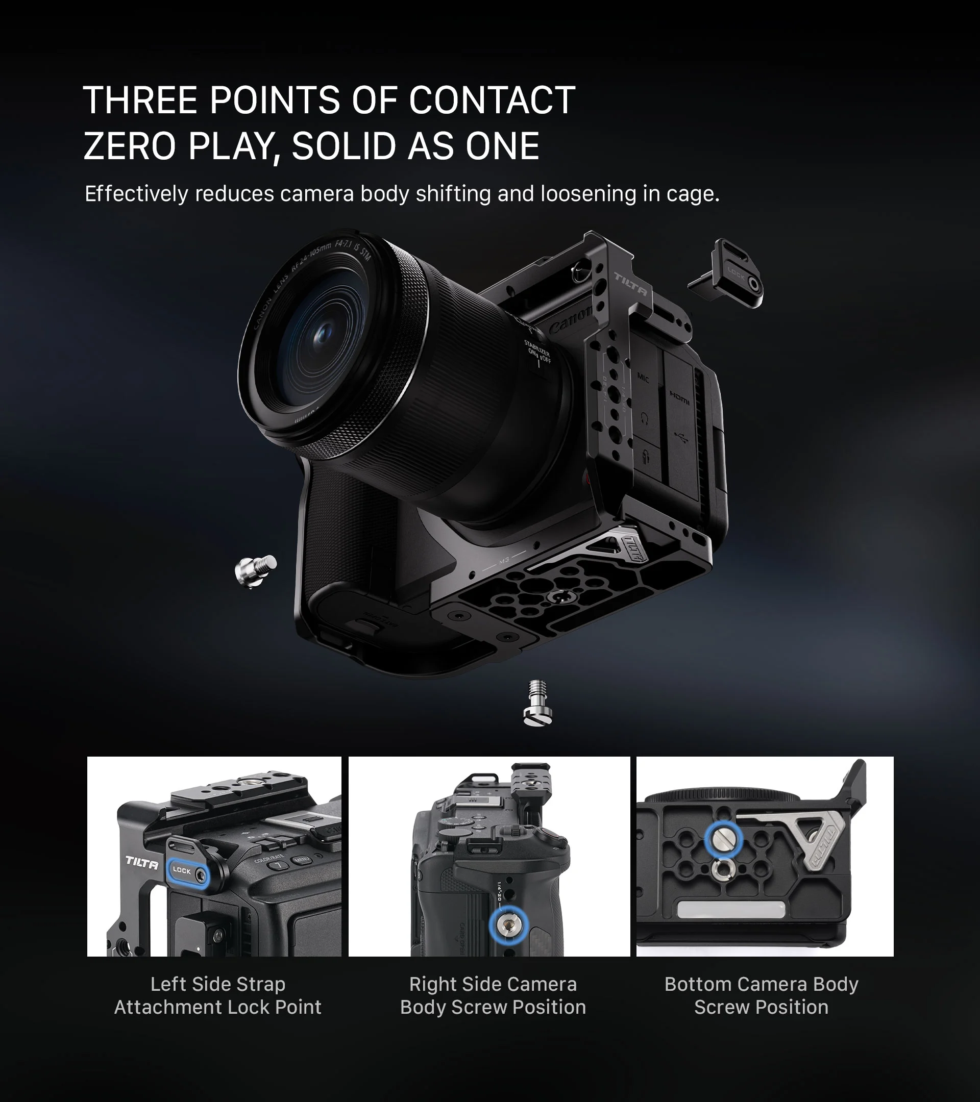Camera Cage for Canon R6 V