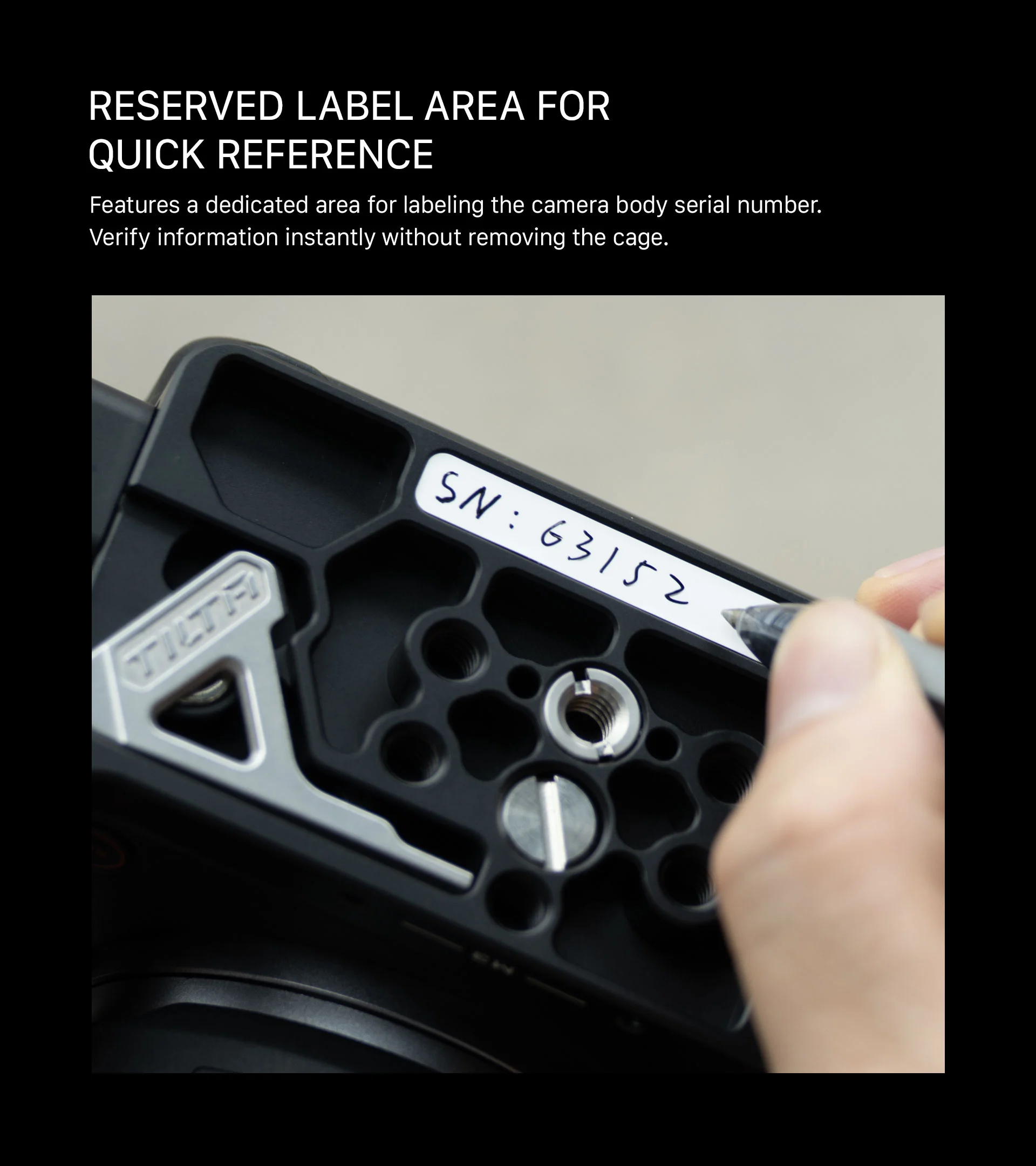 Camera Cage for Canon R6 V
