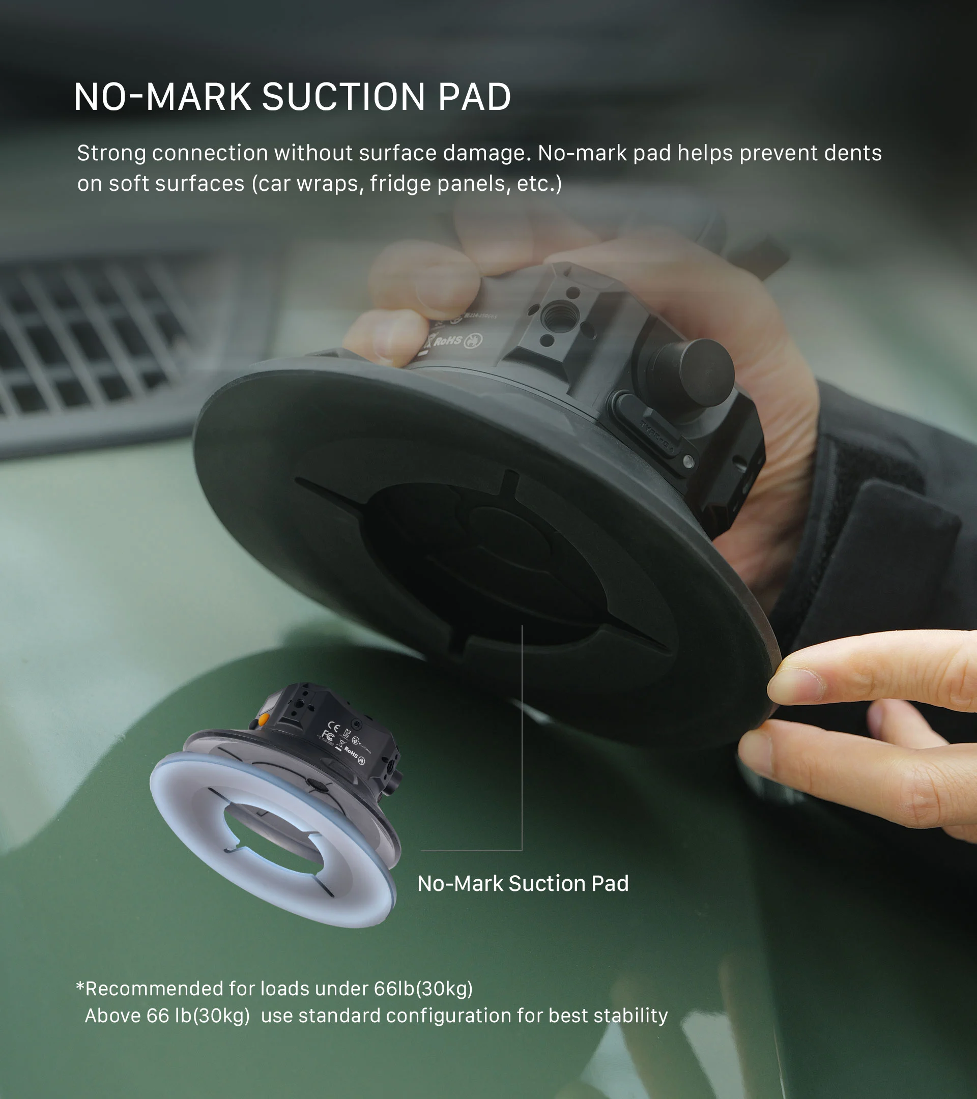 Hydra Electronic Suction Cup (6 Inch)