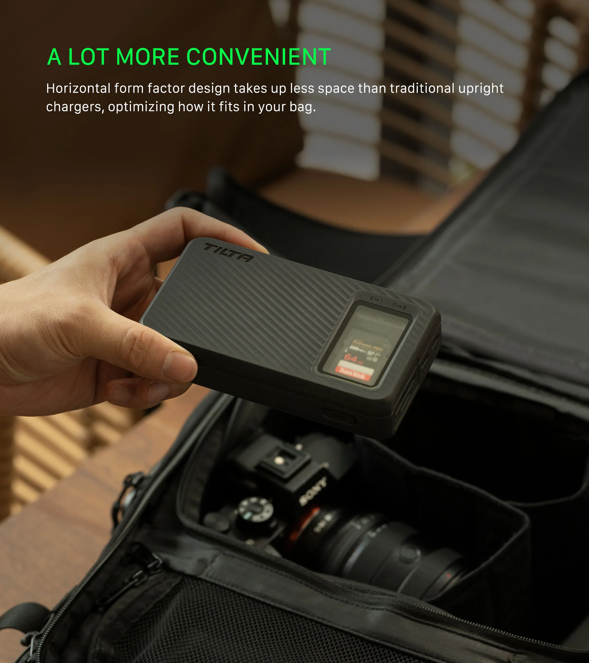 All-In-One Recharge Companion for NP-FZ100