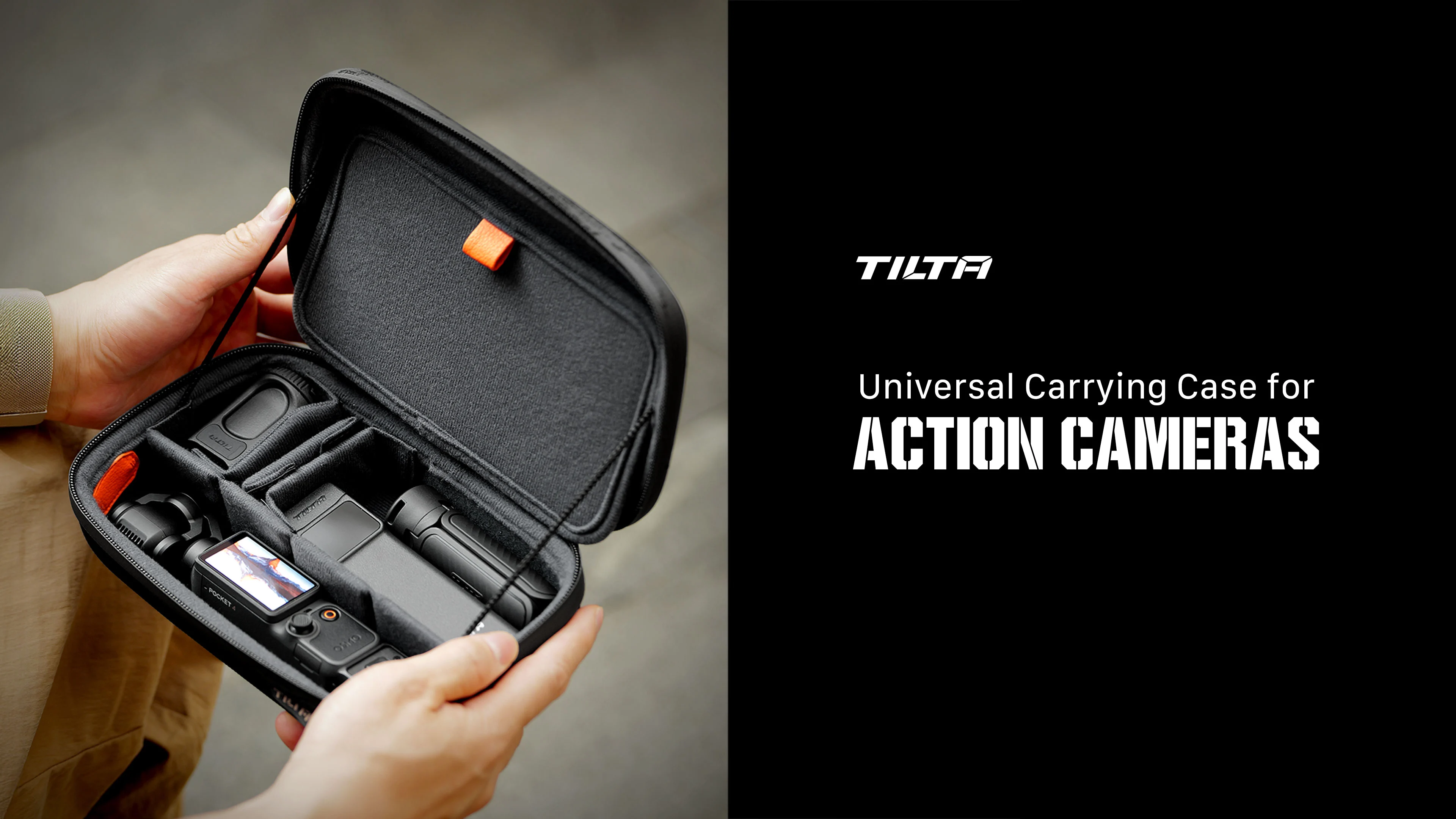 Universal Carrying Case for Action Cameras