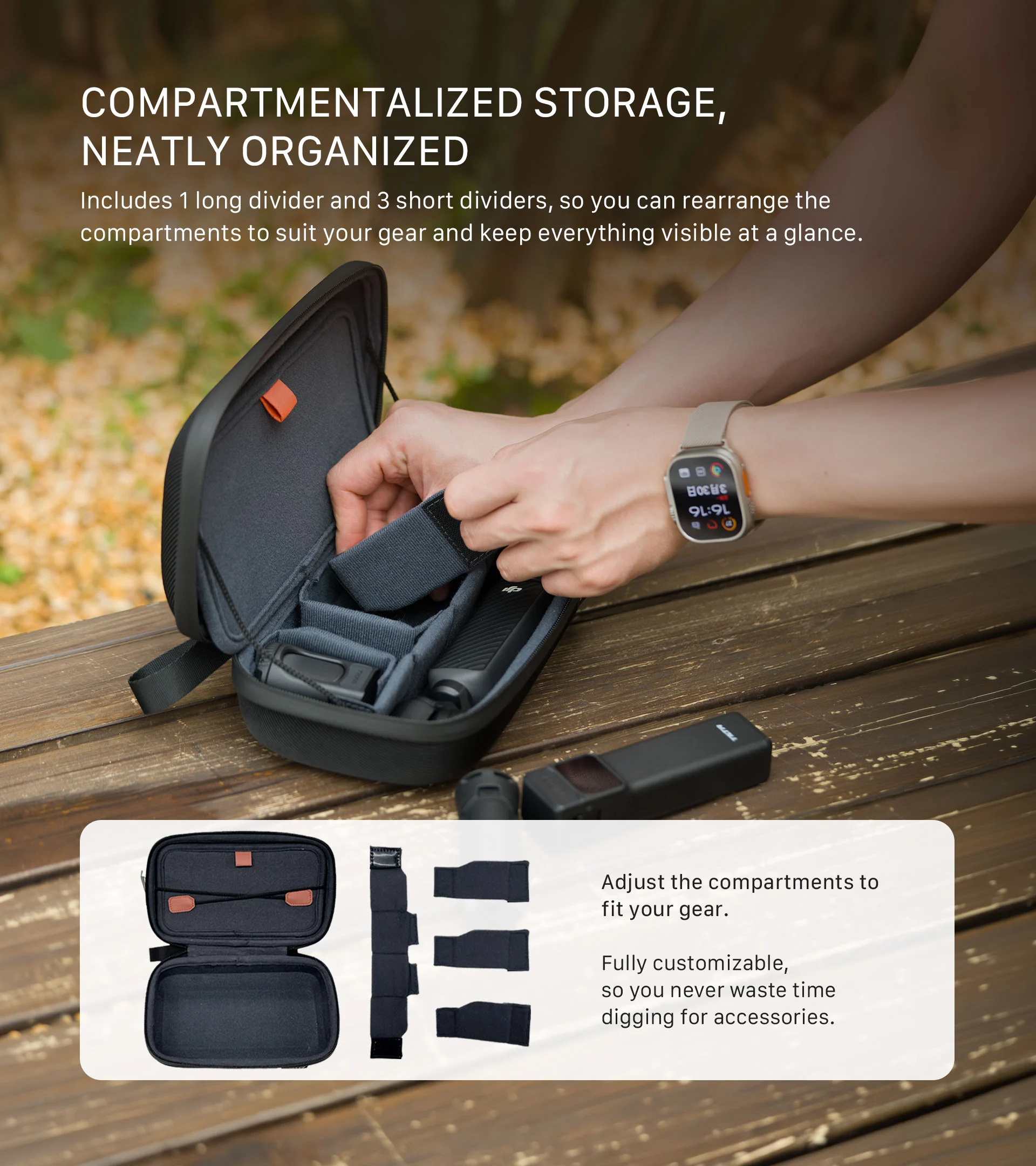 Universal Carrying Case for Action Cameras