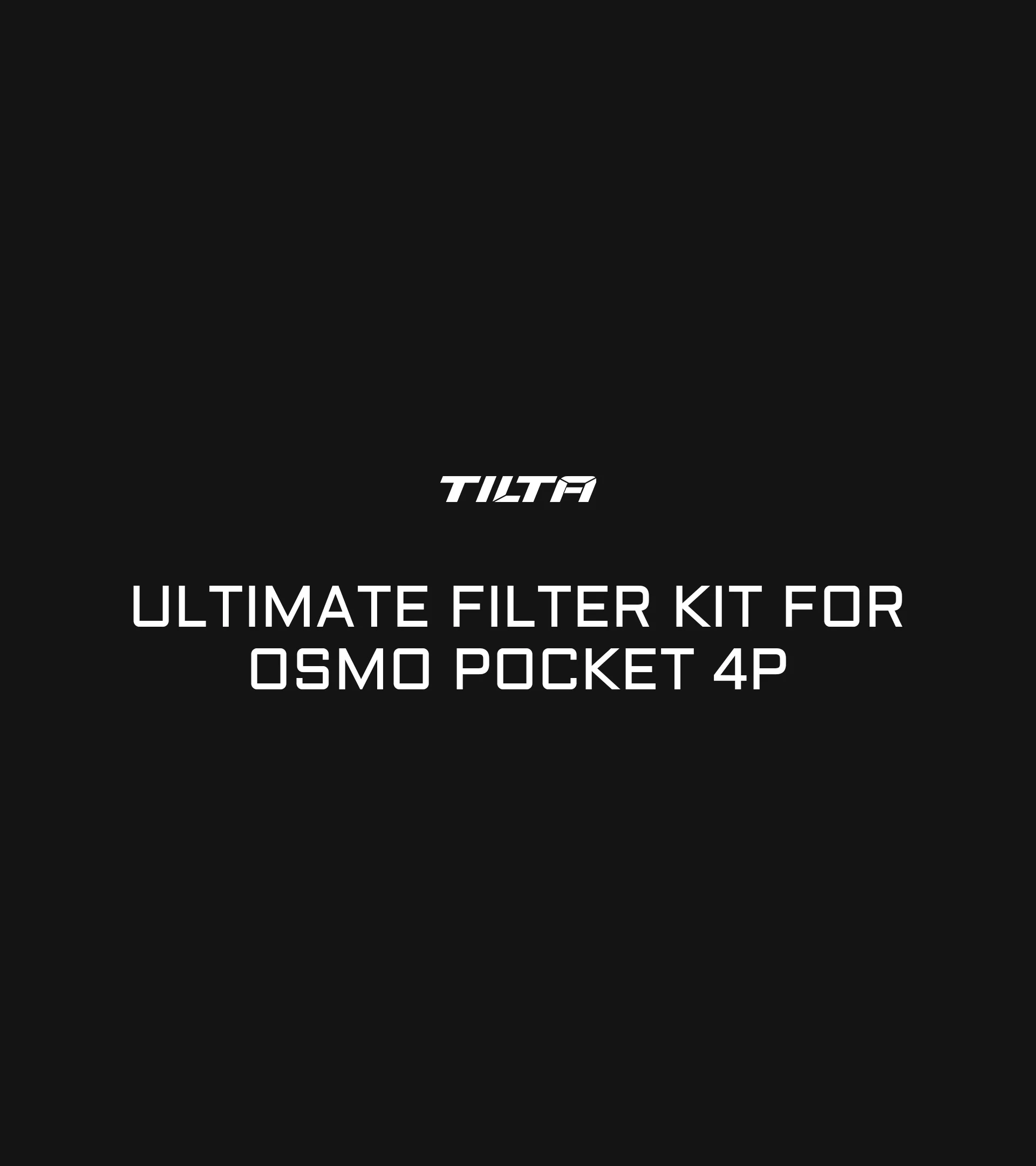 Tilta Filter Adapter for Osmo Pocket 4P