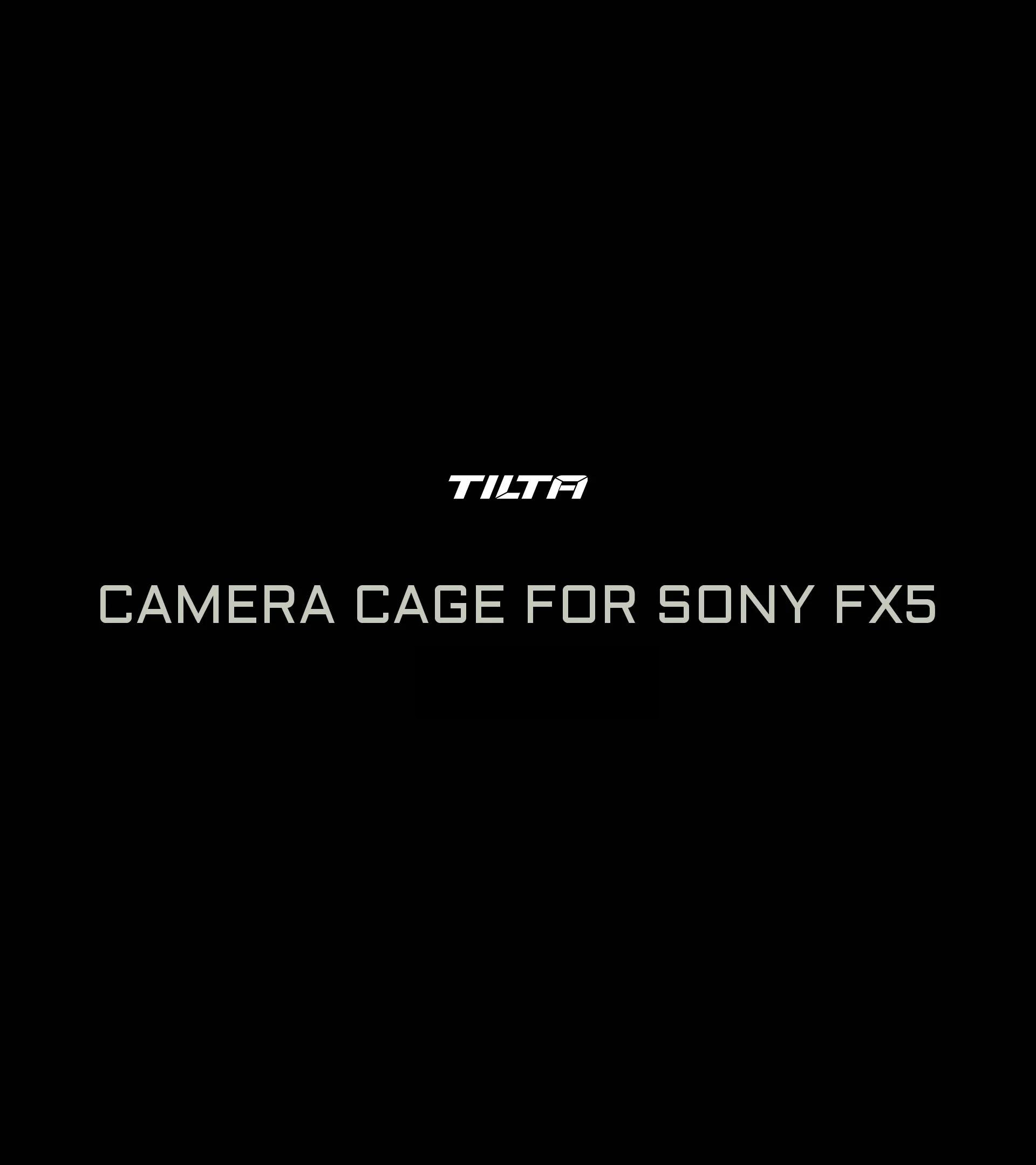 Camera Cage for Sony FX5